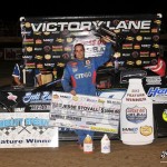 Stovall Captures Checkers at Humboldt Speedway