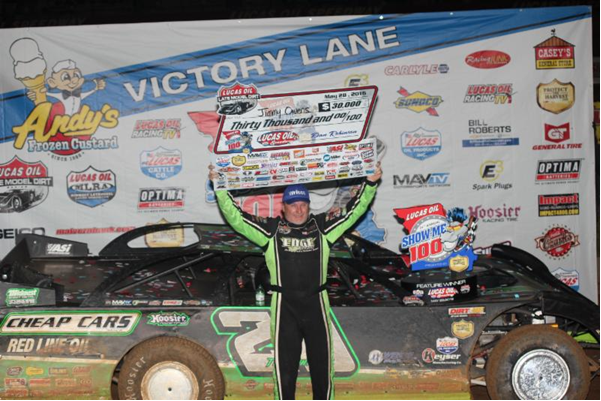 Jimmy Owens captured his fourth Show-Me 100 victory. (Chris Bork photo)