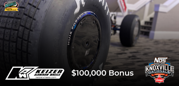 Knoxville Raceway Introduces Keizer Wheels Bonus at 2025 Knoxville Nationals!