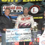 Anderson Wins First Race at Lucas Oil Speedway