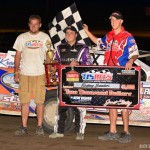 Sanders sizzles in Fort Dodge, collects fourth USMTS Casey’s Cup Series trophy of 2012