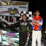 TIPTON, IOWA (August 3, 2012) – USMTS driver Stormy Scott gets the win at Cedar Creek