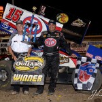 McCOOL JUNCTION, Neb. (Aug. 14, 2012) – Schatz Shines in World of Outlaws Return to Junction Motor Speedway