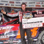 Shannon Babb gets UMP Hell Tour Win At I-96 Speedway