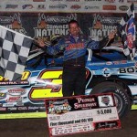 Shirley Captures First DIRTcar Summer Nationals “Hell Tour” Victory in 2013 with Thrilling Last Lap Pass at Peoria Speedway