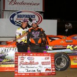 Kay collects first Deery Series checkers at Independence Motor Speedway