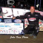 Lanigan Scores Another Hard-Fought World of Outlaws Late Model Series Victory At Independence Motor Speedway