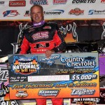 Moyer Powers to Victory at Kankakee County Speedway, Ties Babb for All-Time DIRTcar Summer Nationals Lead