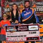 Brady Smith Scores Thrilling DIRTcar Summer Nationals Win at Lincoln