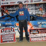 Erb Overtakes Moyer Late to Win Opening Night of DIRTcar Summer Nationals Tour at Brownstown Speedway