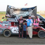 Elliott Sweeps Double Modified Features at I-35 Speedway!