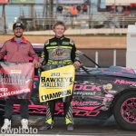 Hawkeye Challenge was won by young Mike Smith in the Hobby Stocks.