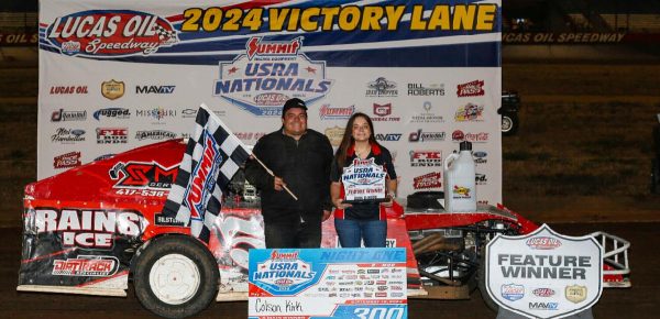 Summit USRA Nationals get underway at Lucas Oil Speedway with a trio of Ozarks-area drivers taking wins