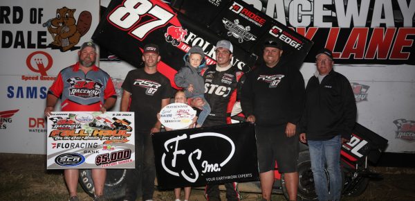 Aaron Reutzel Seizes Sprint Invaders $5,000 “Fall Haul” with Sprint Invaders at 34 Raceway!