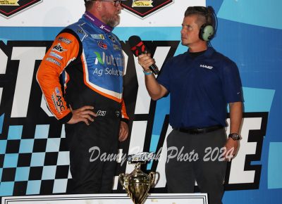 Jonathan Davenport Leads Wire to Wire on Night #1 of the Late Model Knoxville Nationals